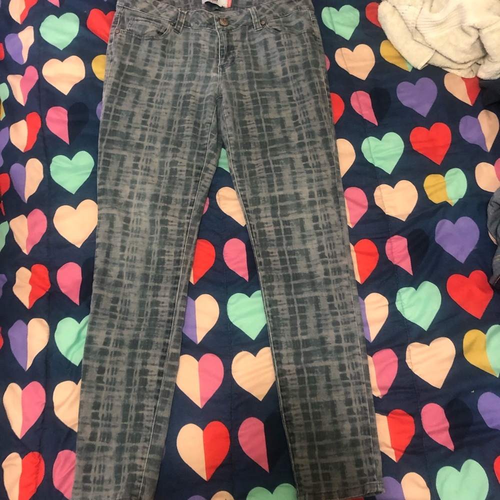 Print jeans